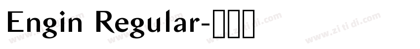 Engin Regular字体转换 Engin Regular字体转换